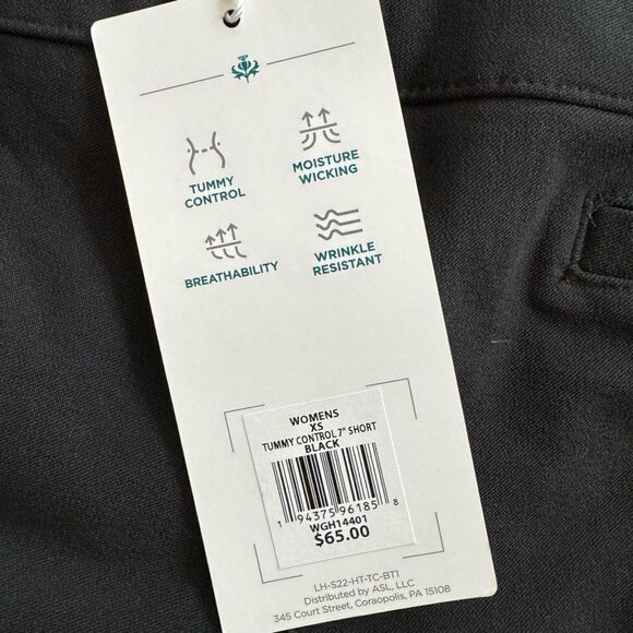 Lady Hagen Women's Tummy Control 7'' Golf Shorts Size XS NWT - Picture 7 of 12